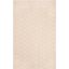 Beige Geometric Flat Woven Reversible Area Rug, 5' x 8'