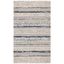 Augustine Ivory Geometric Flatweave Synthetic Area Rug 53"x65"