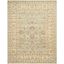 Antiquity Blue and Beige Hand-Tufted Wool Area Rug