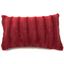 Maroon Faux Fur Decorative Throw Pillow Cover