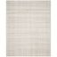 Ivory Abstract Hand-Tufted Wool Blend 8' x 10' Area Rug