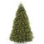 9' Green Fir Artificial Christmas Tree with Dual Color LED Lights