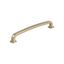 Golden Champagne 7-9/16" Modern Industrial Cabinet Pull