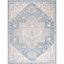 Handmade Tufted Blue/Ivory Wool 8' x 10' Area Rug