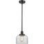 Mini Oil Rubbed Bronze and Clear Glass Pendant Light