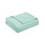 Twin Light Blue Cotton Machine Washable Blanket