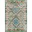 Madison Green and Beige Hand-knotted Round Area Rug