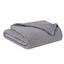 Twin XL Gray Sherpa Fleece Blanket for Kids