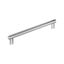 Bronx 12" Polished Chrome Modern Industrial Bar Pull