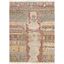 Southwestern Tasseled Red 8' x 10' Jute-Polyester Area Rug