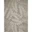 Reversible Natural Synthetic 10' x 14' Easy-Care Area Rug