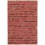 Red and Multicolor Hand-Knotted Wool Bohemian Area Rug