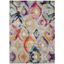 Bohemian-Chic Monaco Multi-Color Synthetic 8' x 11' Area Rug