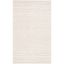 Beige Flat Woven Handmade Wool Area Rug, 3' x 5'