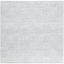 Marbella 6' x 6' Square Light Gray Wool Rug