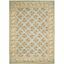 Lyndhurst Blue Floral Border Medium Pile Area Rug