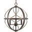 Brandywine Antique Bronze 3-Light Farmhouse Pendant