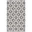 Montauk Charcoal and Ivory Hand Woven Wool Area Rug