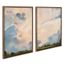 Sylvie Clouds Framed Canvas Set by Mary Sparrow