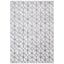 Gray Geometric Stain-Resistant Rectangular Area Rug