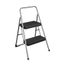 COSCO 2-Step Foldable Steel Step Stool with Slip Resistant Feet