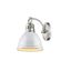 Duncan Transitional 8.5" Silver-Bronze Bath Vanity Light