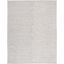 Ivory Flat Woven Wool 8' x 10' Handmade Area Rug