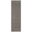 Ivory Coast Hand-Woven Cotton & Wool Runner Rug - 2'3" x 12'