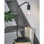 Covybend Black Metal Desk Lamp with USB Port