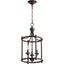 Rossington 3-Light Oiled Bronze Entry Pendant