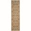 Antiquity Beige and Gray Hand Tufted Wool Runner Rug