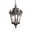 Londonderry Bronze 3-Light Outdoor Pendant with Clear Glass