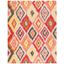 Bohemian Silk Road Red Wool 9' x 12' Hand-Tufted Area Rug