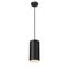 Searcy Modern Mini Outdoor Pendant Light in Powder Coat Black