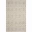 Ivory Geometric Flat-Woven Handmade Wool-Blend 5'x8' Area Rug