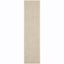 Marble Natural Fiber Sisal Runner Rug with Cotton Backing