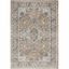 Elegant Beige & Grey Reversible 5' x 7' Synthetic Area Rug