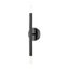 Black Steel Linear Wall Mount Sconce Light