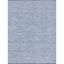 Coastal Breeze Navy Blue Handwoven Cotton 6' Square Area Rug