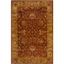 Classic Elegance Hand-Tufted Wool Area Rug in Rich Red, 6' x 9'