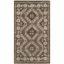 Bella Medallion Geometric Hand-Tufted Wool Area Rug, Brown/Taupe