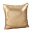 Gold Reversible Sequin Square Throw Pillow Set