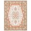 Elegant Ivory Wool Hand-Tufted Round Area Rug, 8' x 10'