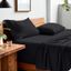 Black Queen Deep Pocket Microfiber Sheet Set