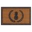 Navy Pineapple Coir Outdoor Doormat 18" x 30"