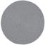 Gray Round Handwoven Reversible Braided Area Rug