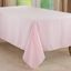 Pink Rectangular Polyester Everyday Tablecloth