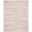 Handwoven Coastal Charm Pink Multi Wool-Cotton 8' x 10' Area Rug