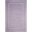 Lavender Ivory Elegance 5' x 8' Hand-Tufted Wool Area Rug