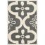 Off-White Hand-Tufted Wool Rectangular Rug, 2' x 3'